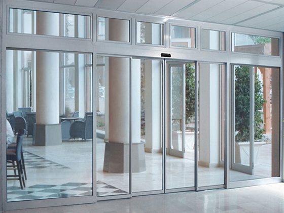 자동 슬라이딩 도어 세트