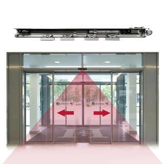 전기 미닫이 유리 문 모터 문 오프너 똑똑한 자동적인 입구 체계 자동 통신수