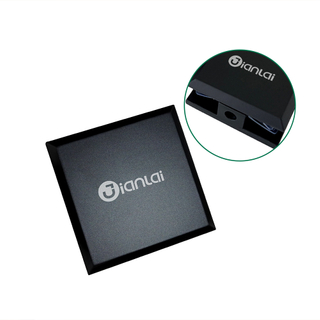 0도 스테인레스 스틸 벽걸이 형 유리 클램프