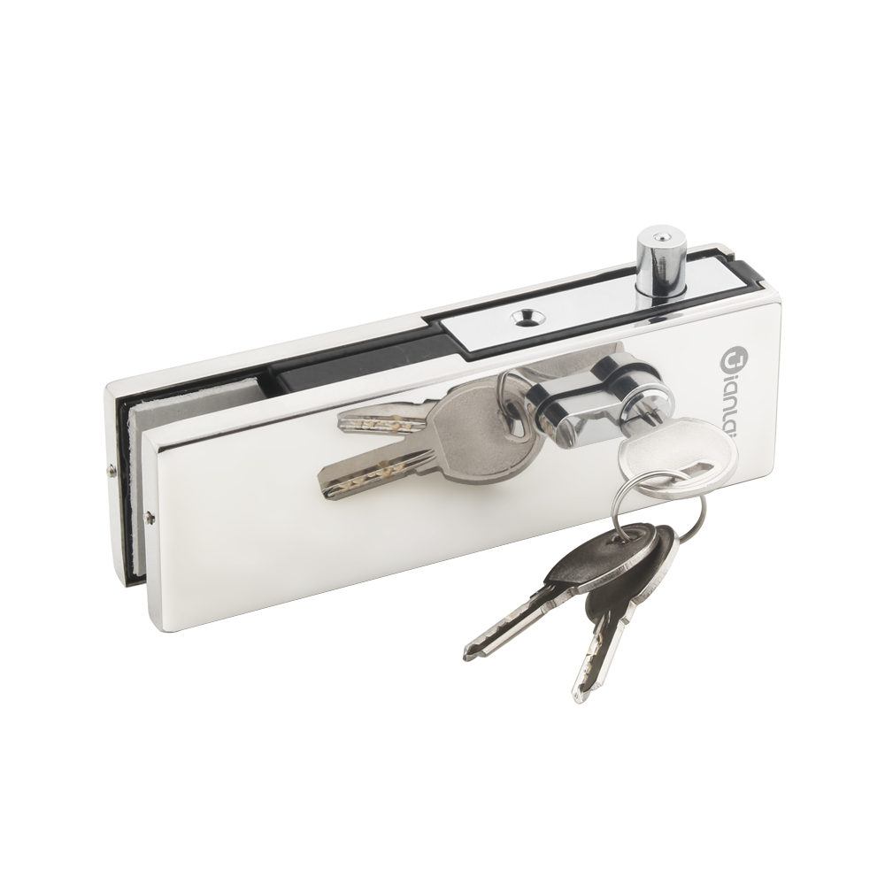 스테인리스 유리제 문 각자 닫는 자물쇠 실린더 헝겊 조각 이음쇠