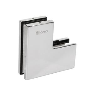 Glass Fittings Polished Finish Stainless Steel Small L Patch Fitting.jpg